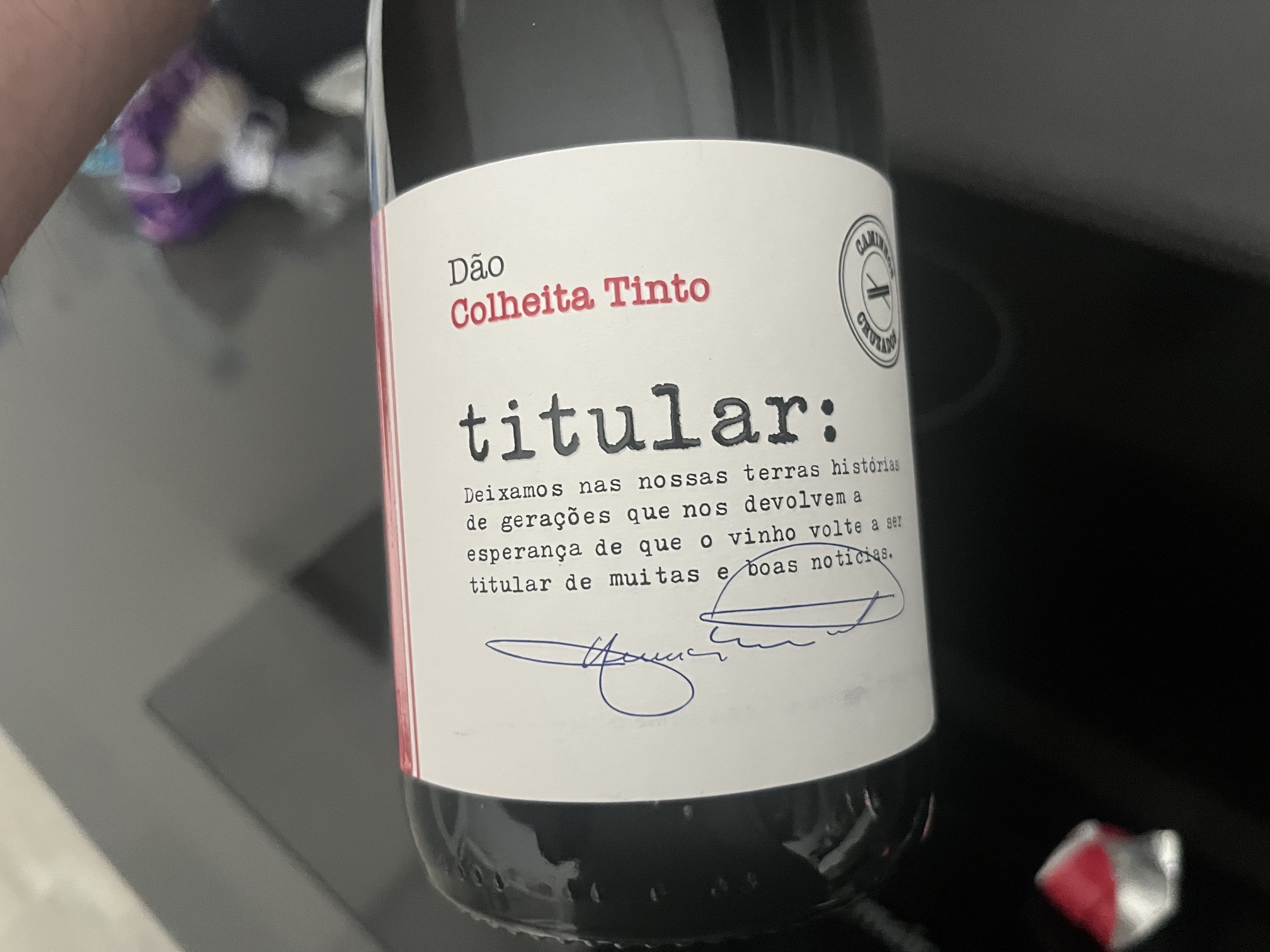 Caminhos Cruzados Colheita Tinto 2021